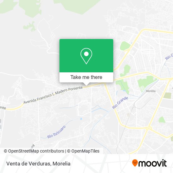 Venta de Verduras map