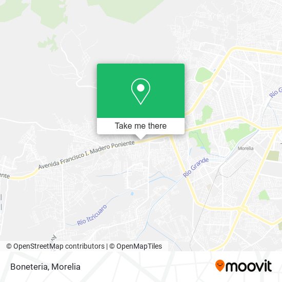 Mapa de Boneteria