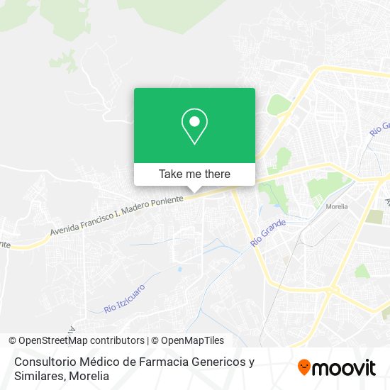 Consultorio Médico de Farmacia Genericos y Similares map