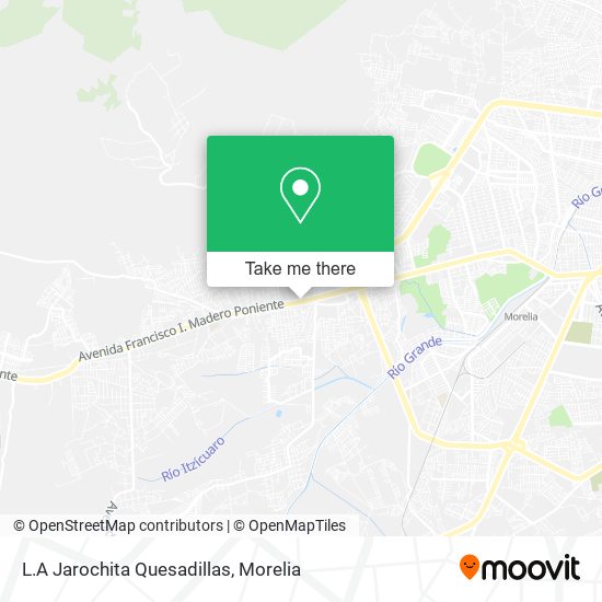 L.A Jarochita Quesadillas map