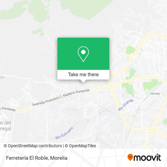 Ferretería El Roble map