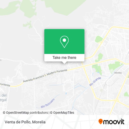 Mapa de Venta de Pollo