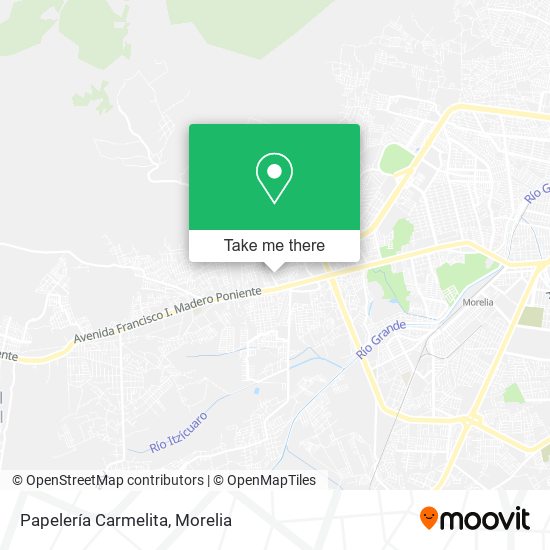 Papelería Carmelita map