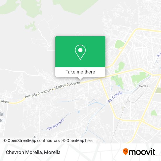 Mapa de Chevron Morelia