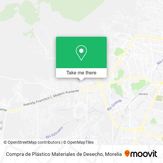 Mapa de Compra de Plástico Materiales de Desecho
