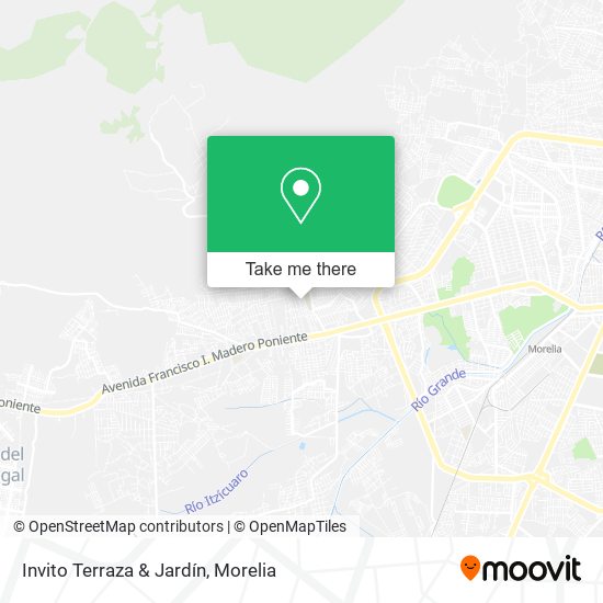 Invito Terraza & Jardín map