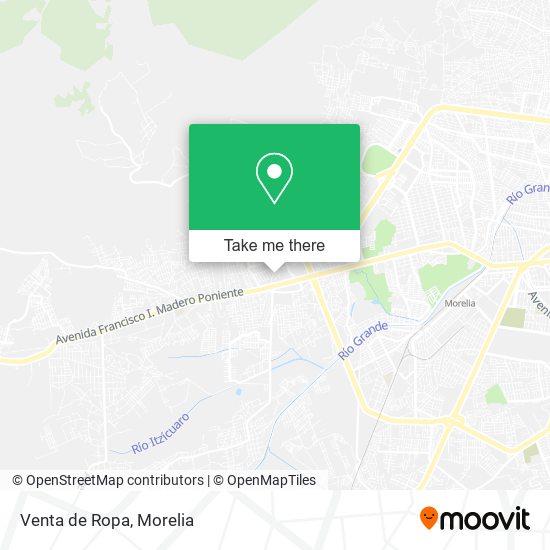 Mapa de Venta de Ropa