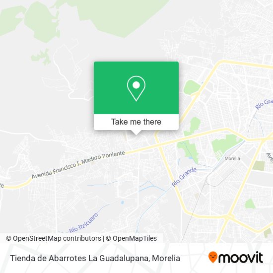 Tienda de Abarrotes La Guadalupana map