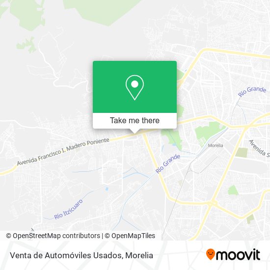 Venta de Automóviles Usados map