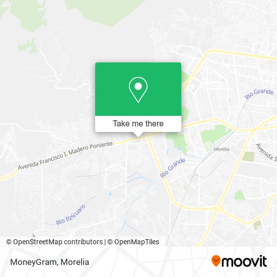 MoneyGram map