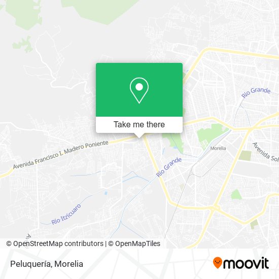 Mapa de Peluquería
