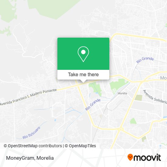 MoneyGram map