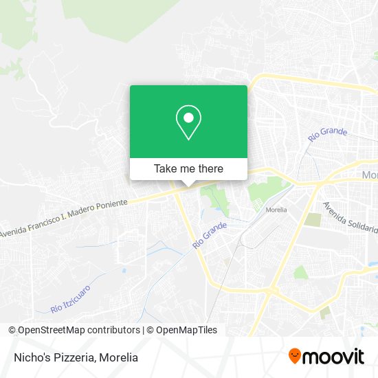 Mapa de Nicho's Pizzeria