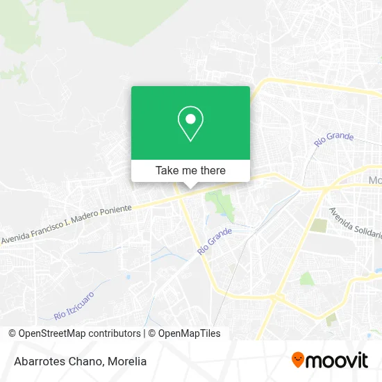 Abarrotes Chano map