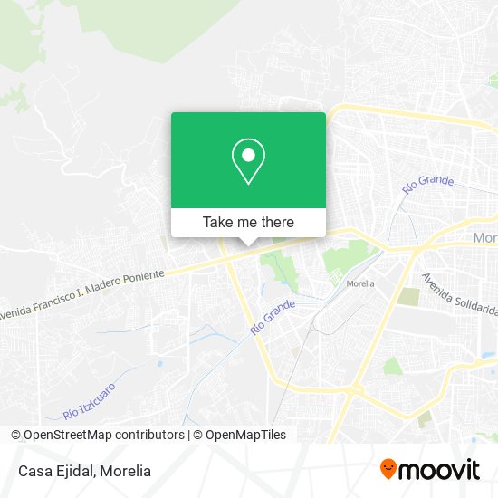 Mapa de Casa Ejidal