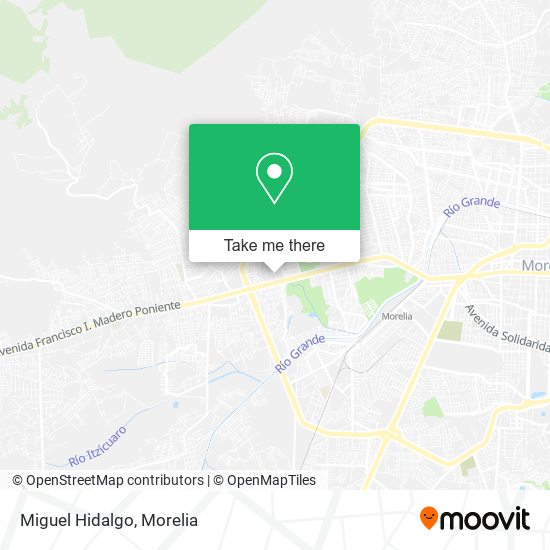 Mapa de Miguel Hidalgo