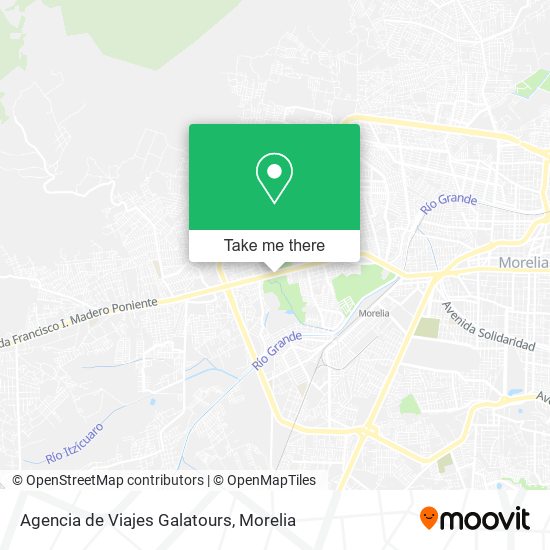 Mapa de Agencia de Viajes Galatours