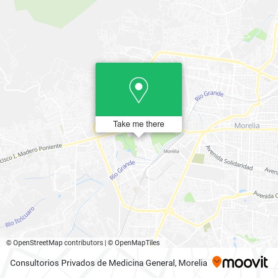 Consultorios Privados de Medicina General map