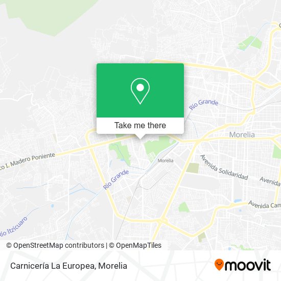 Carnicería La Europea map