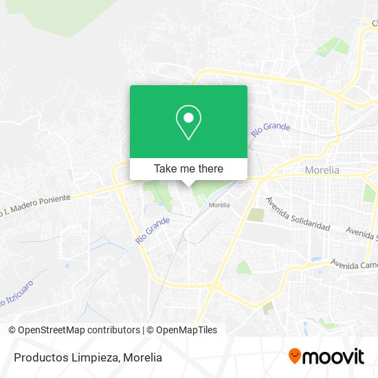 Productos Limpieza map