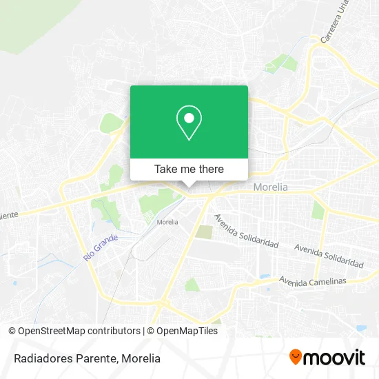 Radiadores Parente map