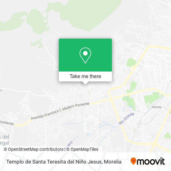 Mapa de Templo de Santa Teresita del Niño Jesus