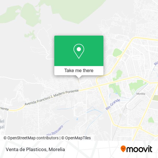 Venta de Plasticos map