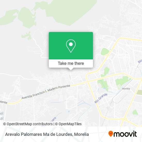 Arevalo Palomares Ma de Lourdes map