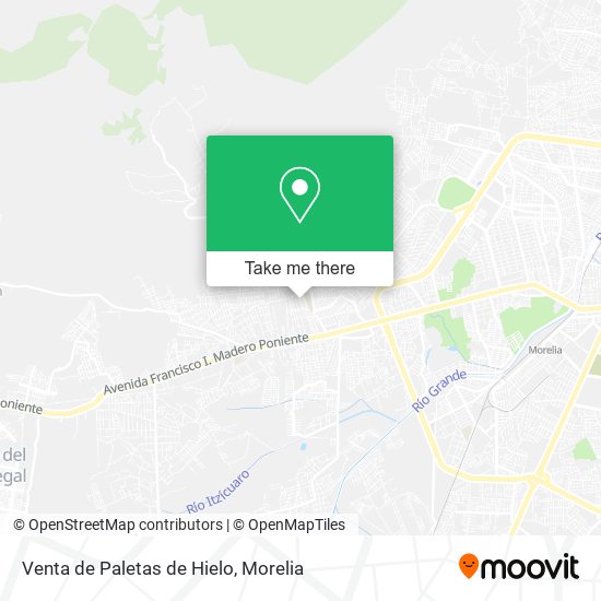 Venta de Paletas de Hielo map