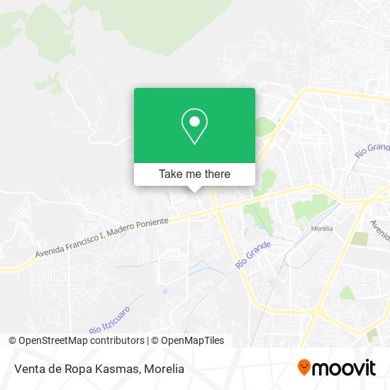 Venta de Ropa Kasmas map