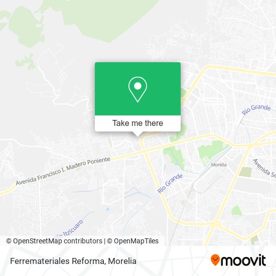 Ferremateriales Reforma map