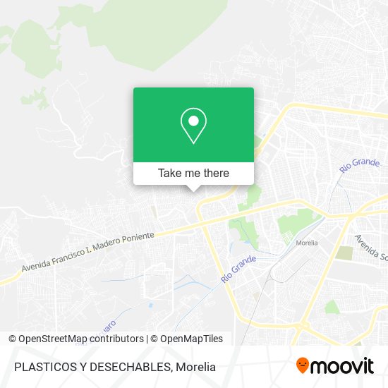 Mapa de PLASTICOS Y DESECHABLES