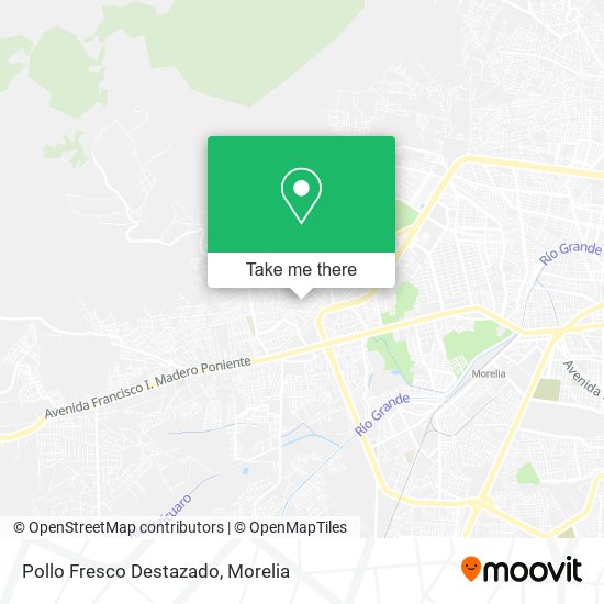 Pollo Fresco Destazado map