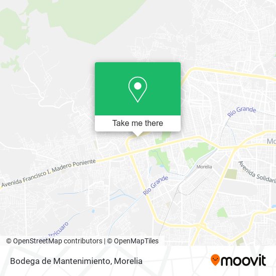 Bodega de Mantenimiento map