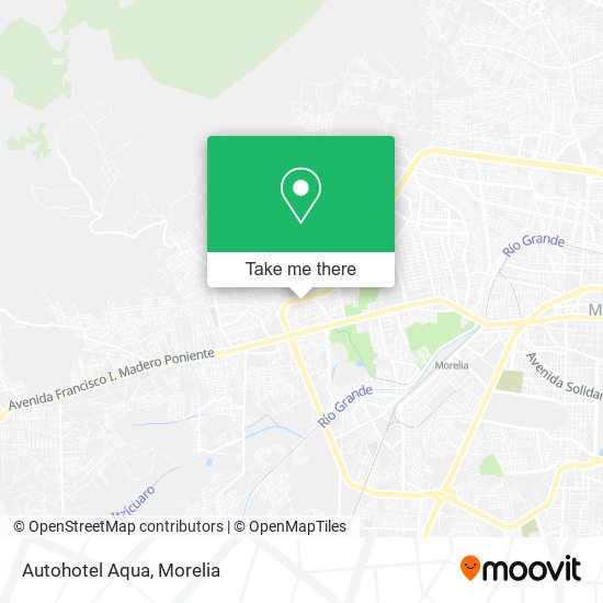 Mapa de Autohotel Aqua