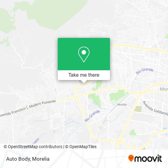 Mapa de Auto Body