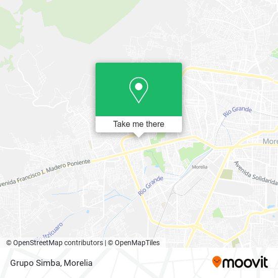 Mapa de Grupo Simba