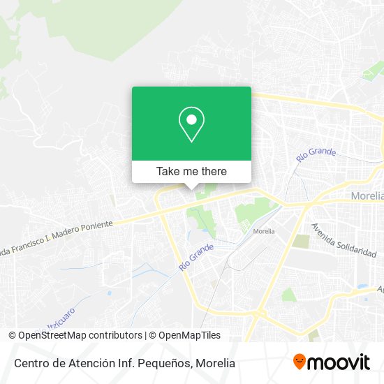 Centro de Atención Inf. Pequeños map