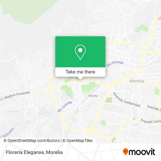 Mapa de Florería Eleganse