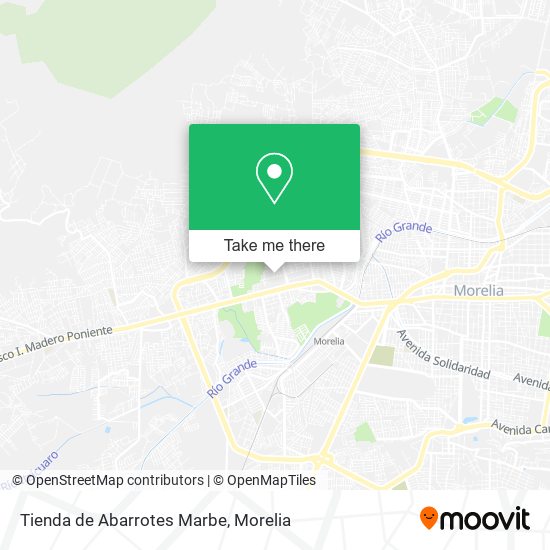 Tienda de Abarrotes Marbe map