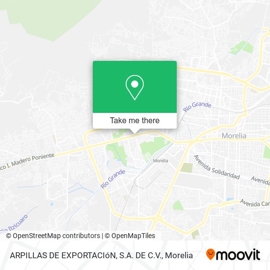 ARPILLAS DE EXPORTACIóN, S.A. DE C.V. map