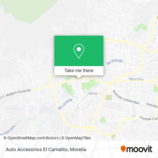 Auto Accesorios El Carnalito map