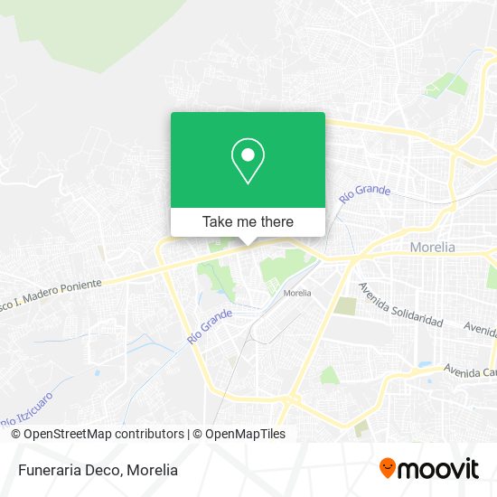 Mapa de Funeraria Deco