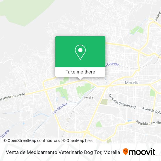 Venta de Medicamento Veterinario Dog Tor map