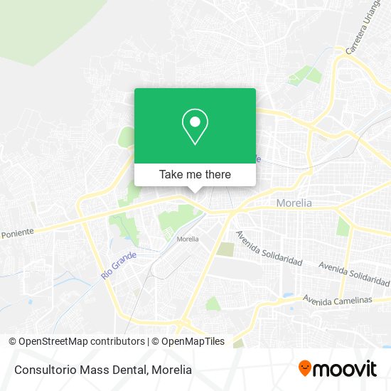 Consultorio Mass Dental map