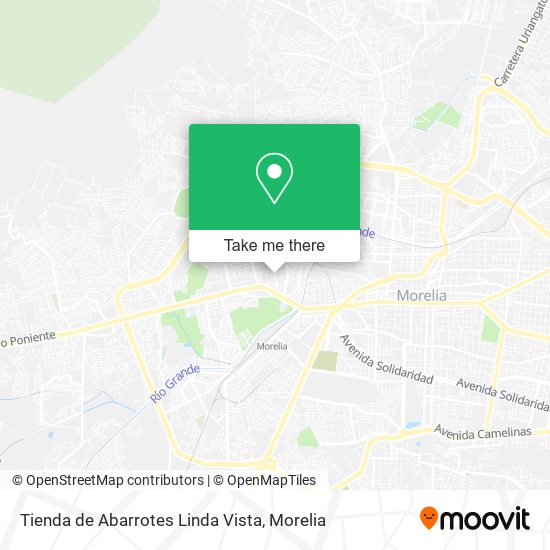 Tienda de Abarrotes Linda Vista map