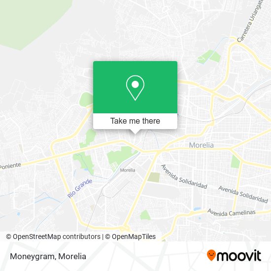 Mapa de Moneygram