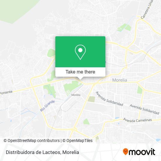 Distribuidora de Lacteos map