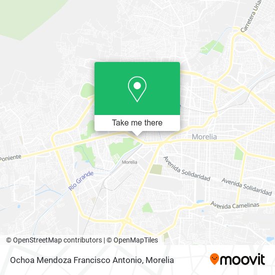 Ochoa Mendoza Francisco Antonio map