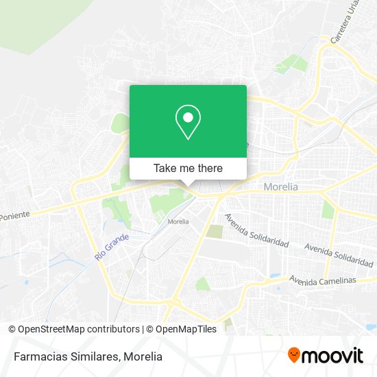 Farmacias Similares map